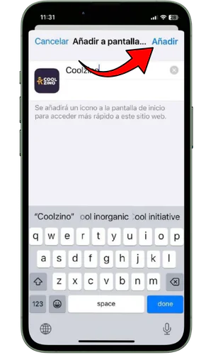 Añadir
